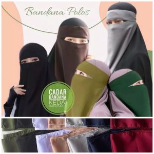 cadar niqab bahan wolfis